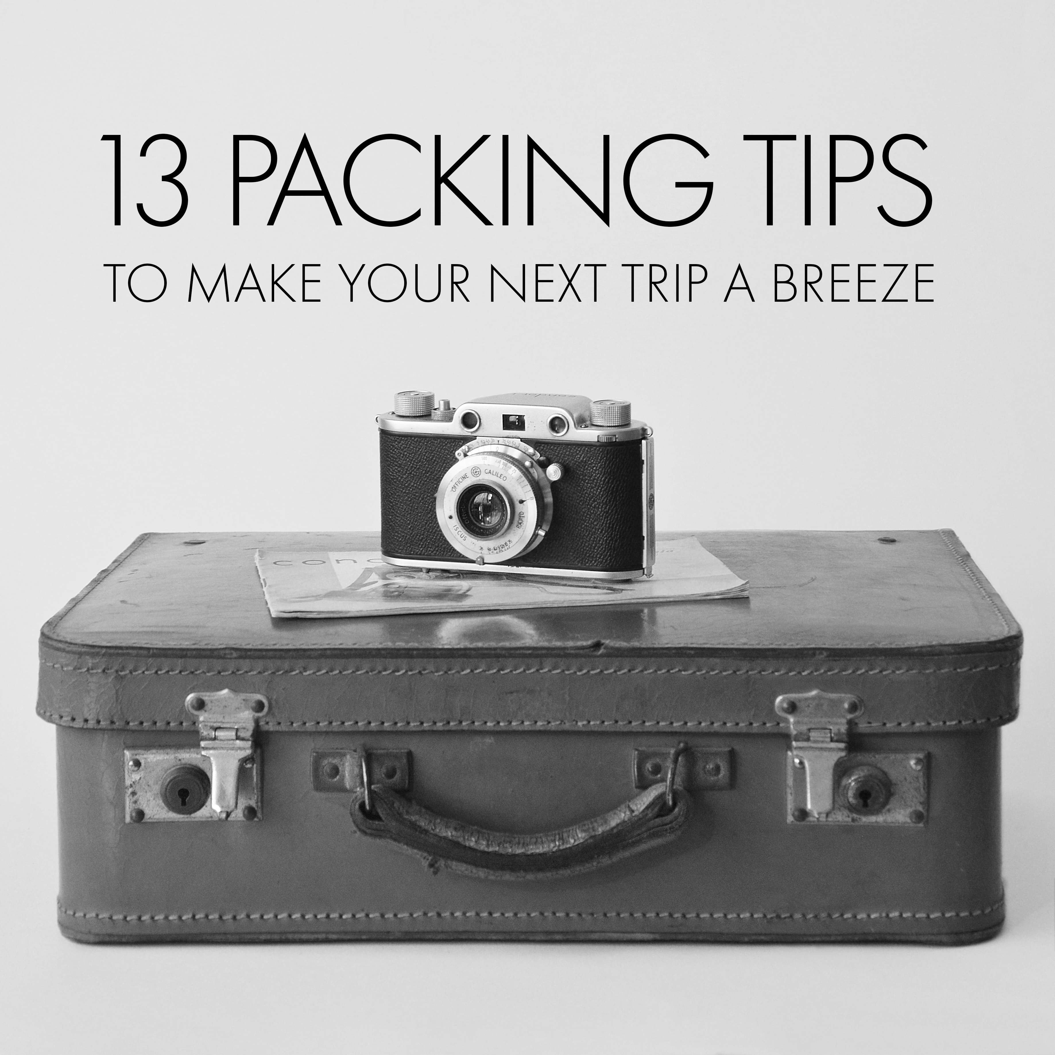 13 packing tips