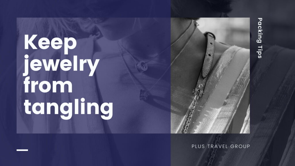 keep jewelry from tangling